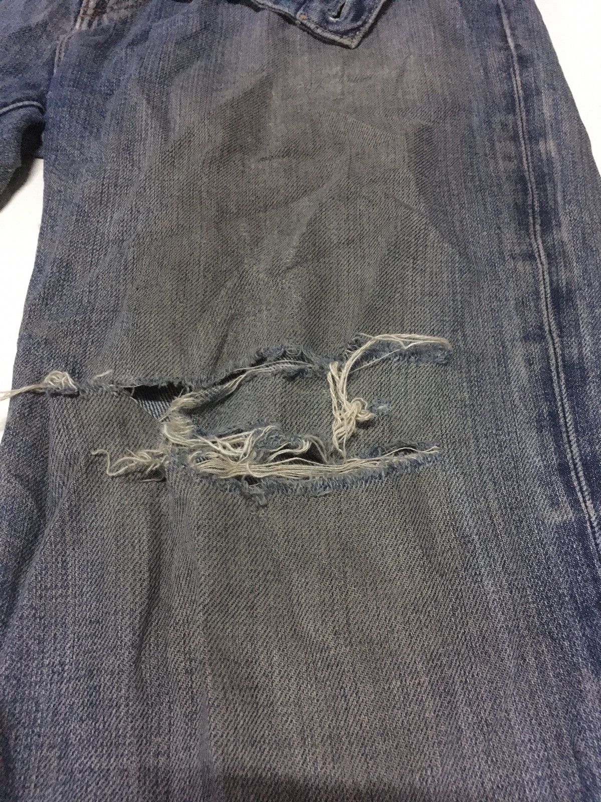 Gap × Vintage Vintage gap distressed jeans Size US 36 / EU 52 - 9 Thumbnail