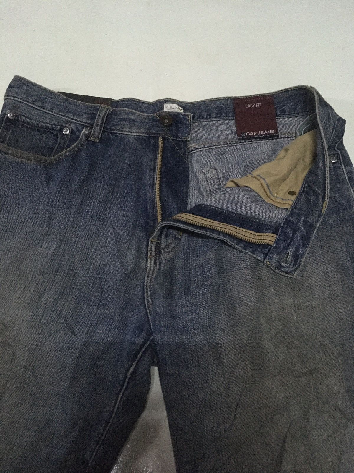 Gap × Vintage Vintage gap distressed jeans Size US 36 / EU 52 - 6 Thumbnail