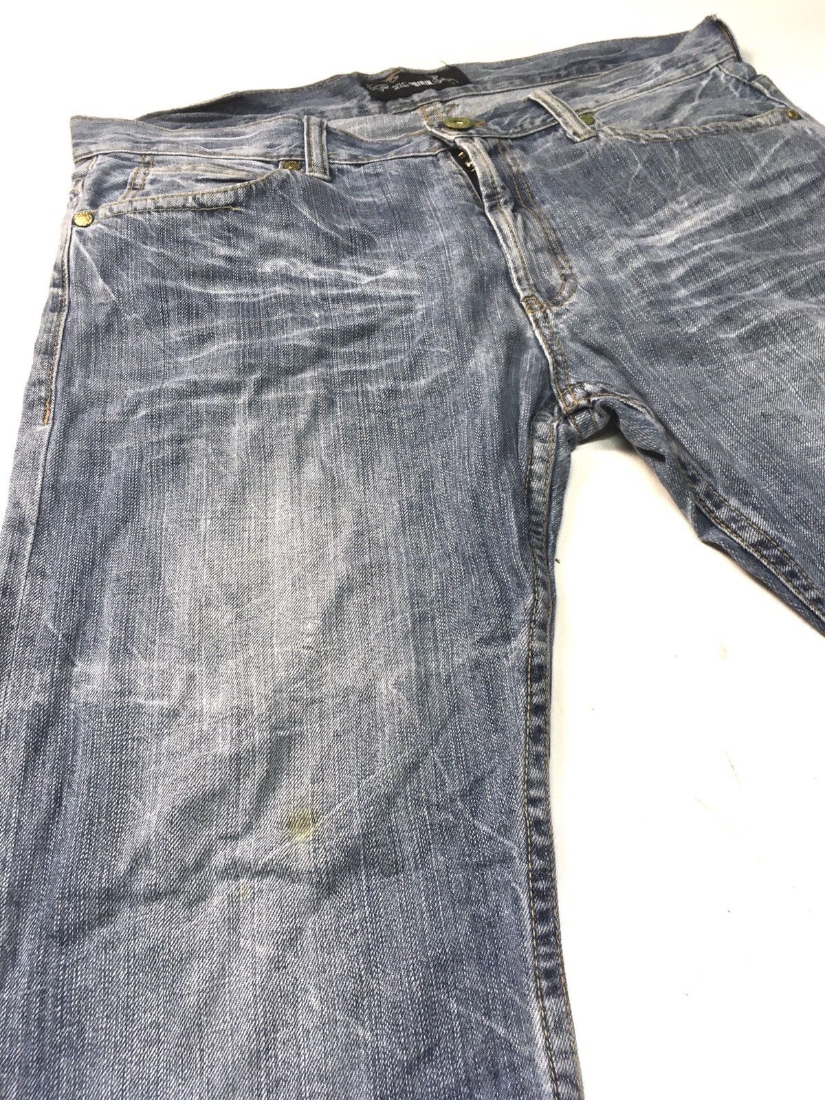 Japanese Brand × Vintage Vintage oririn distressed denim japan Size US 37 - 10 Thumbnail