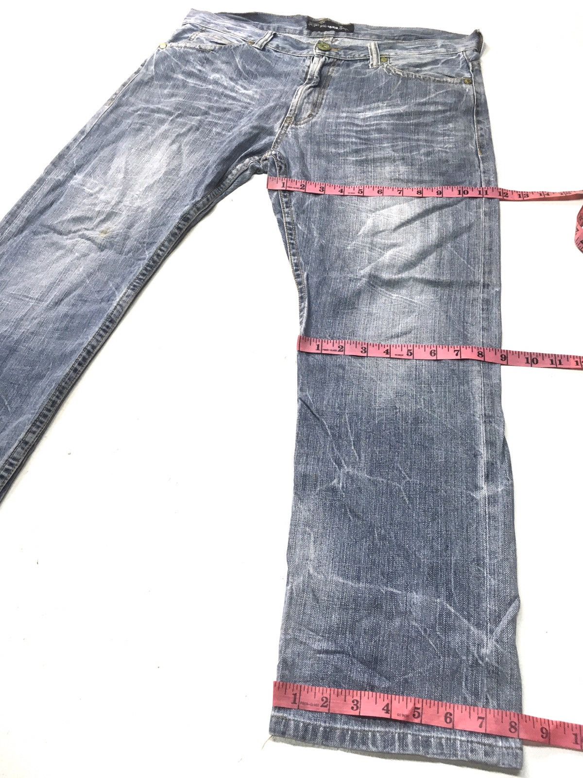Japanese Brand × Vintage Vintage oririn distressed denim japan Size US 37 - 4 Thumbnail