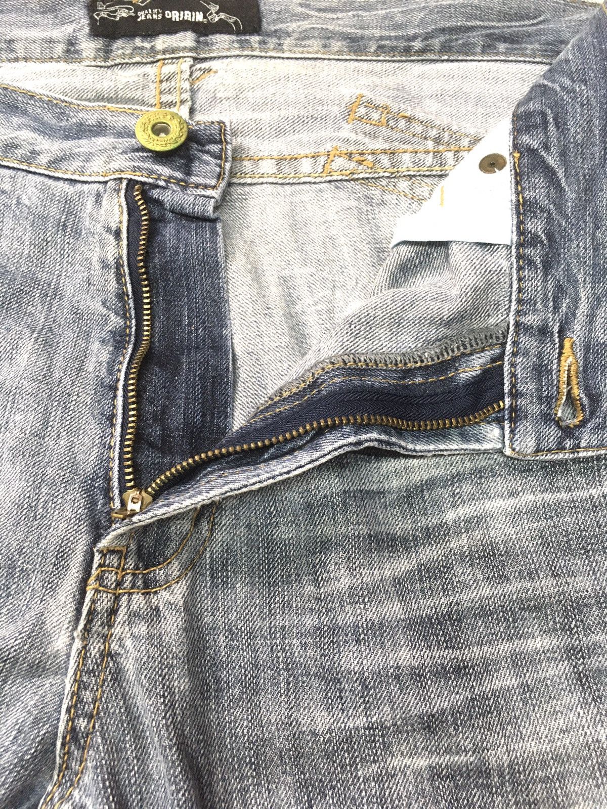 Japanese Brand × Vintage Vintage oririn distressed denim japan Size US 37 - 9 Thumbnail