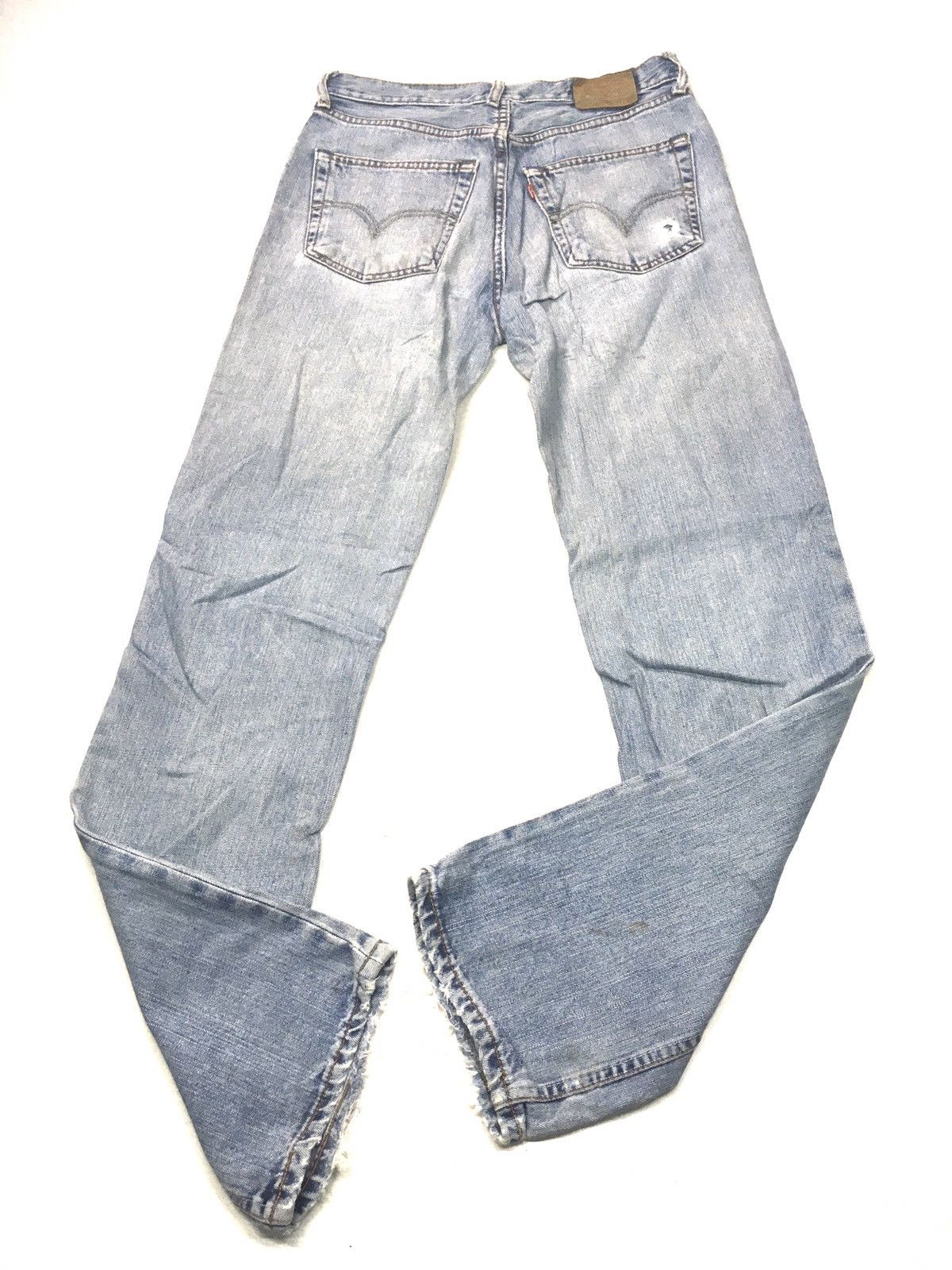 Levi's × Vintage Vintage Levi’s lot 502 blue wash distressed denim Size US 30 / EU 46 - 9 Thumbnail