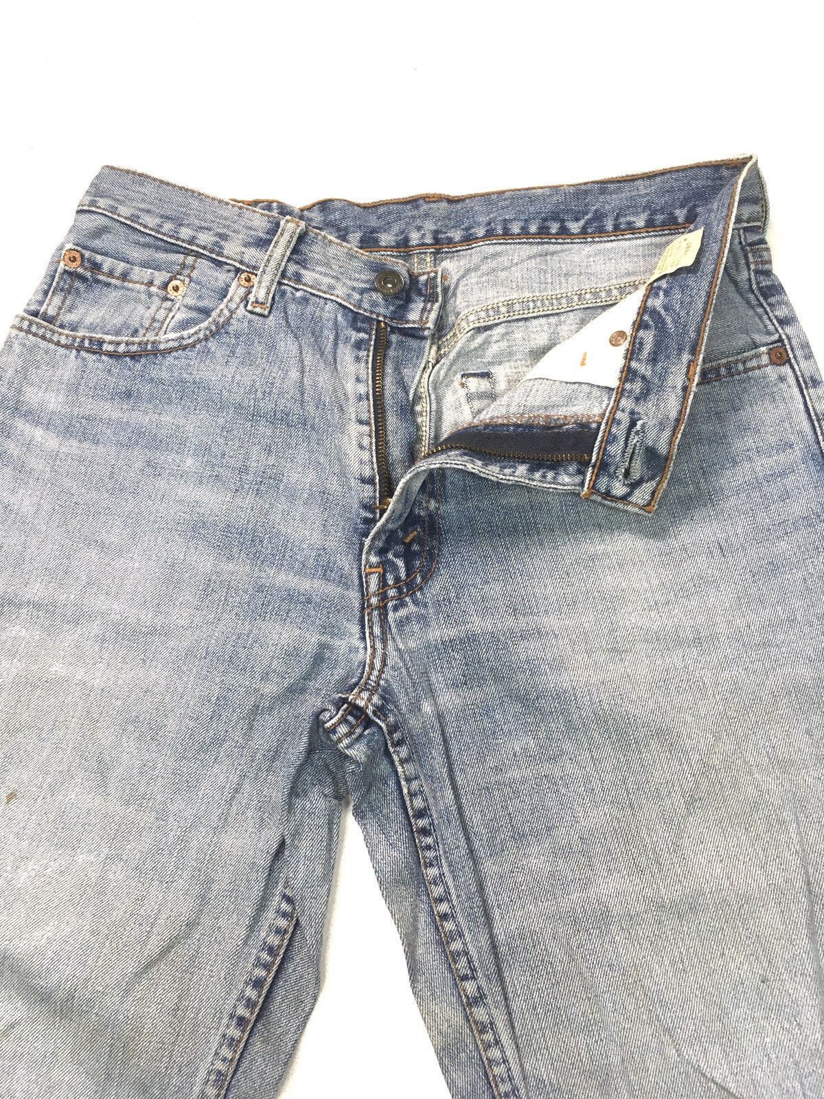 Levi's × Vintage Vintage Levi’s lot 502 blue wash distressed denim Size US 30 / EU 46 - 5 Thumbnail