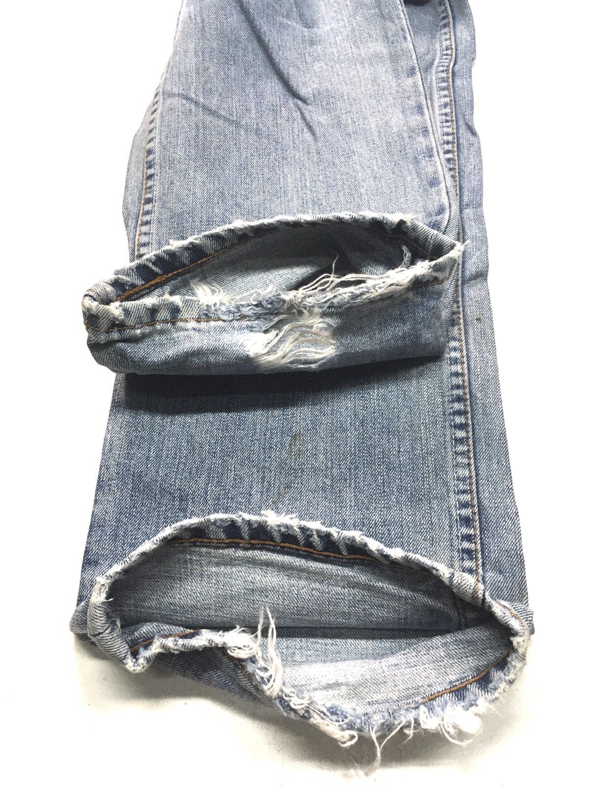 Levi's × Vintage Vintage Levi’s lot 502 blue wash distressed denim Size US 30 / EU 46 - 8 Thumbnail