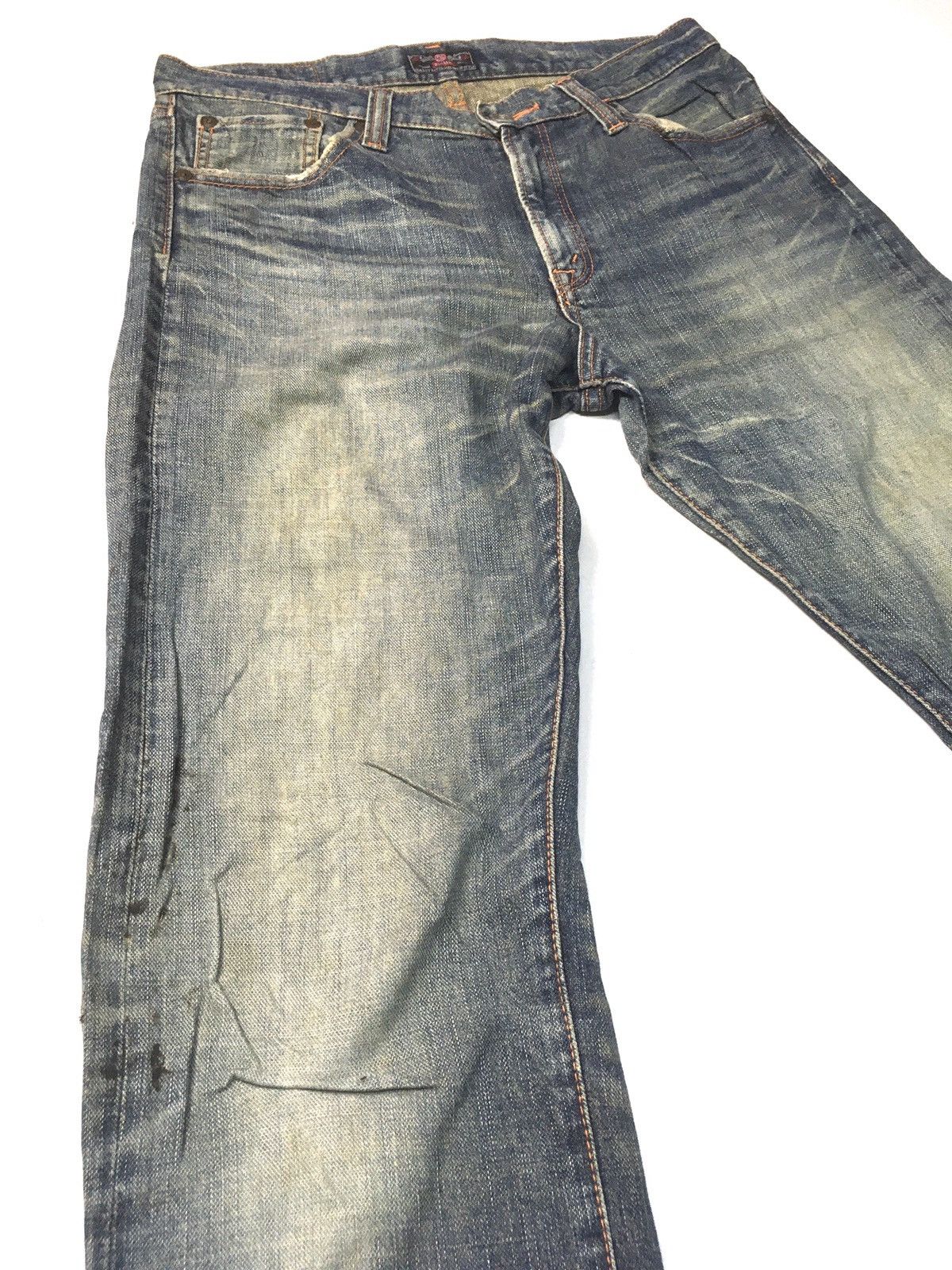 Japanese Brand × Vintage Vintage glheart distressed denim japan Size US 32 / EU 48 - 10 Thumbnail