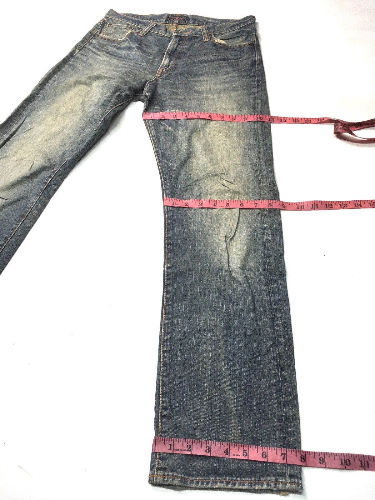 Japanese Brand × Vintage Vintage glheart distressed denim japan Size US 32 / EU 48 - 4 Thumbnail