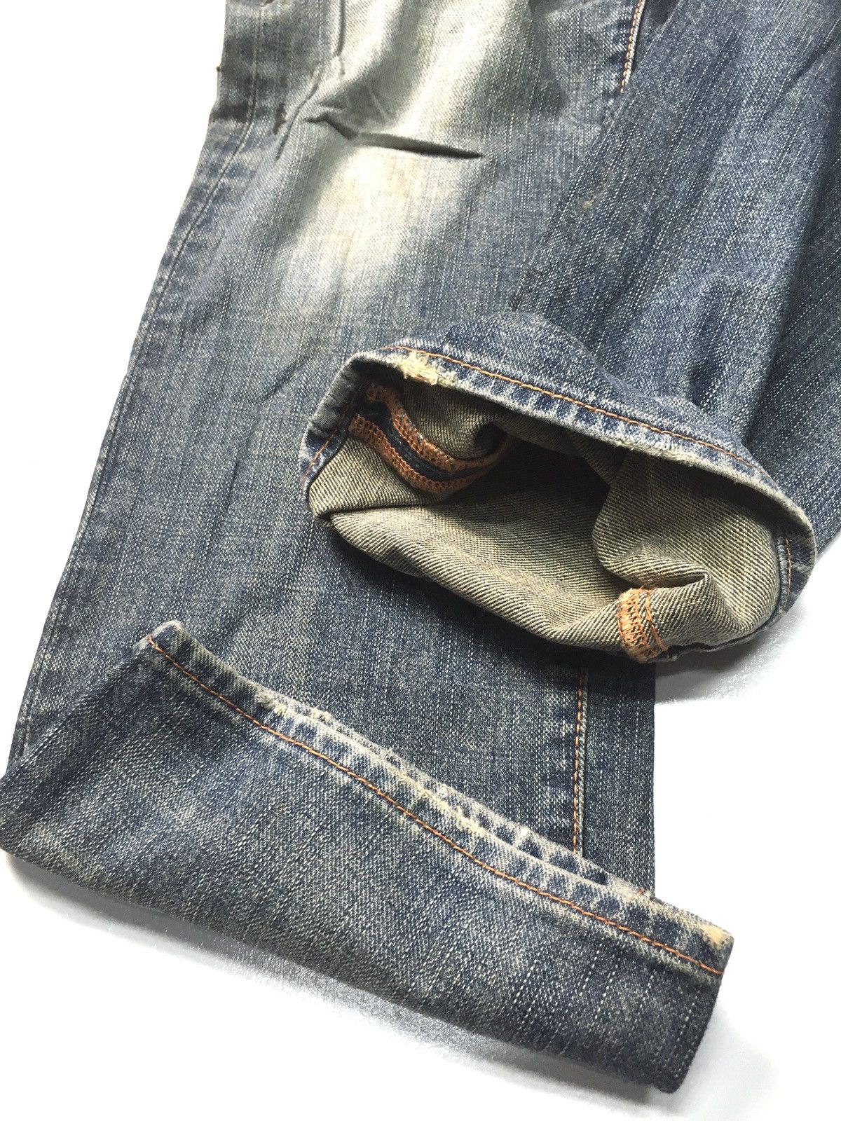 Japanese Brand × Vintage Vintage glheart distressed denim japan Size US 32 / EU 48 - 12 Thumbnail