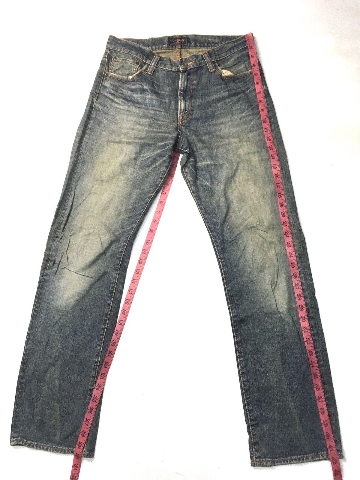 Japanese Brand × Vintage Vintage glheart distressed denim japan Size US 32 / EU 48 - 2 Thumbnail