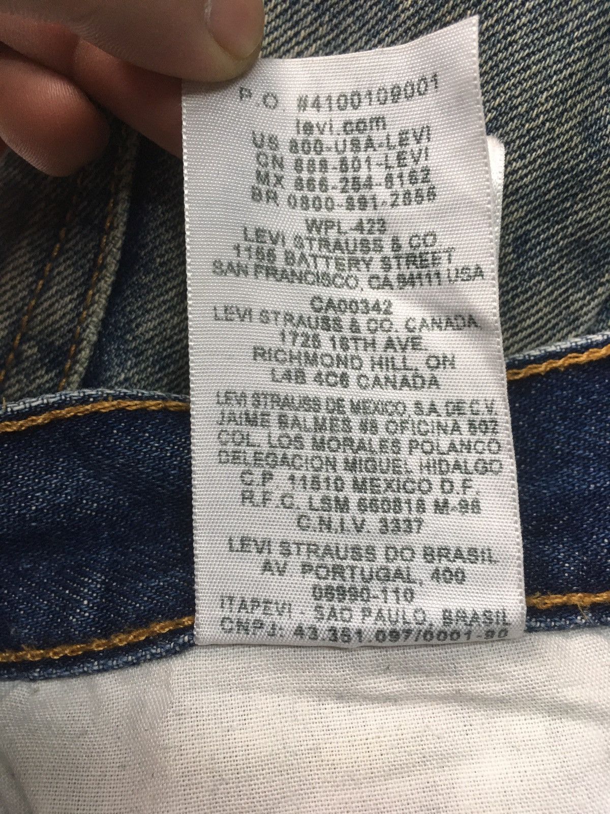 Levi's Vintage Clothing × Vintage Vintage Levi’s 501 distressed jeans Size US 29 - 17 Thumbnail