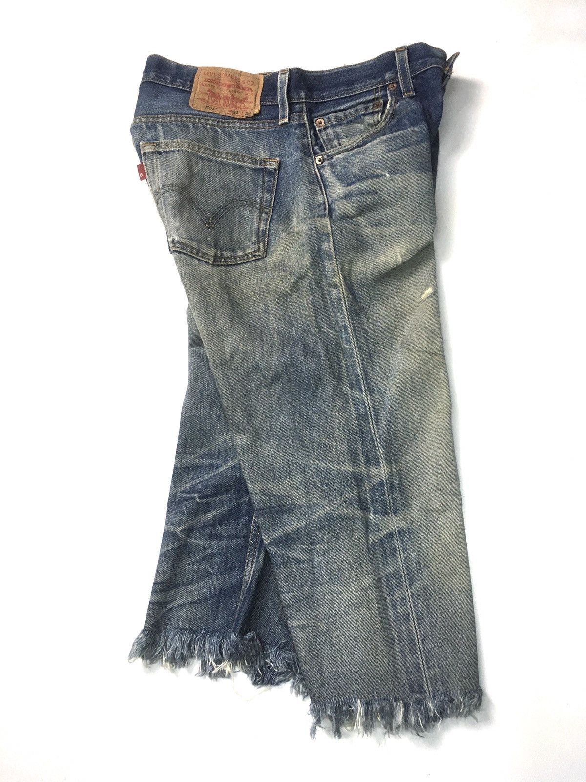 Levi's Vintage Clothing × Vintage Vintage Levi’s 501 distressed jeans Size US 29 - 5 Thumbnail