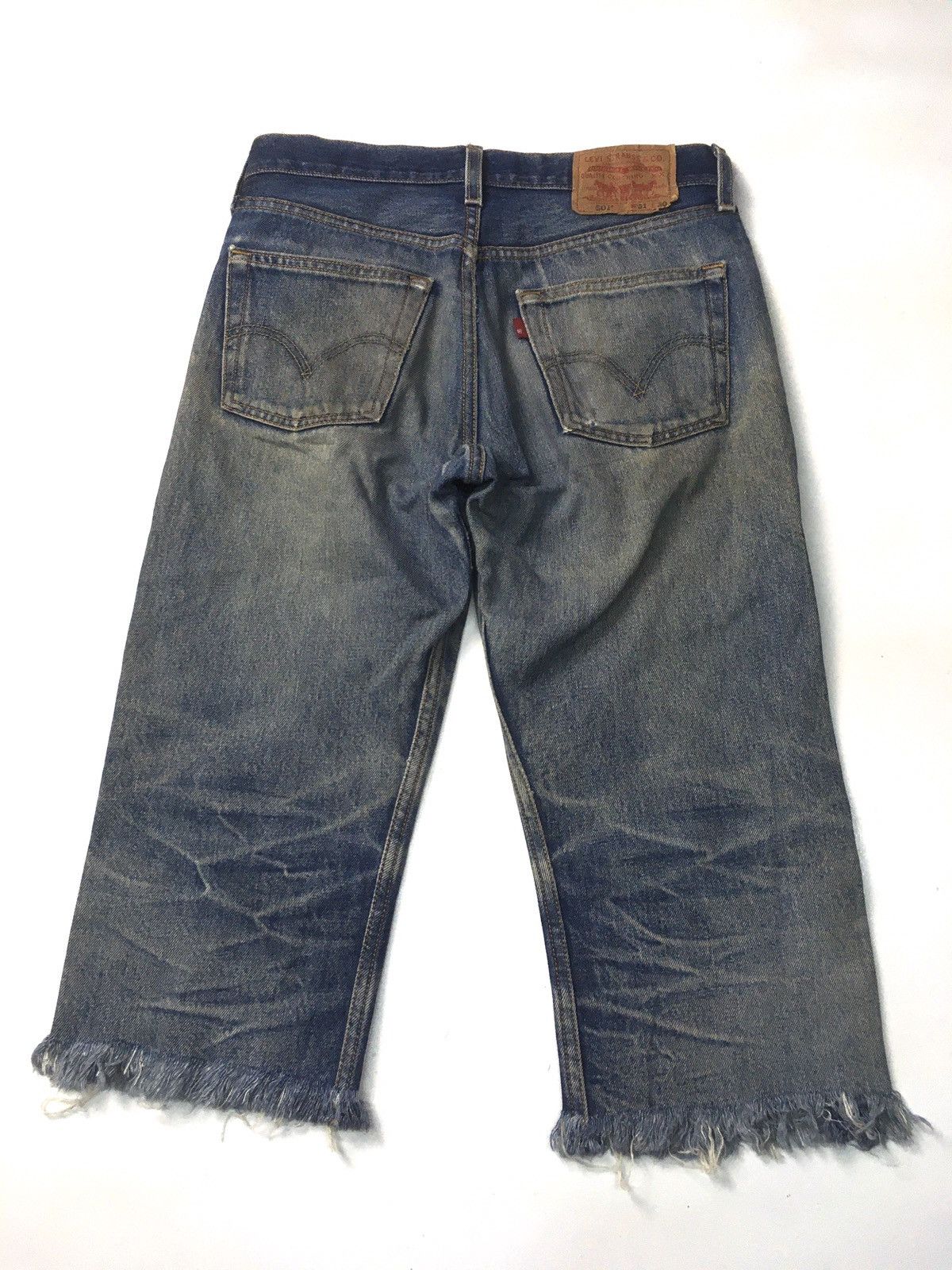 Levi's Vintage Clothing × Vintage Vintage Levi’s 501 distressed jeans Size US 29 - 7 Thumbnail