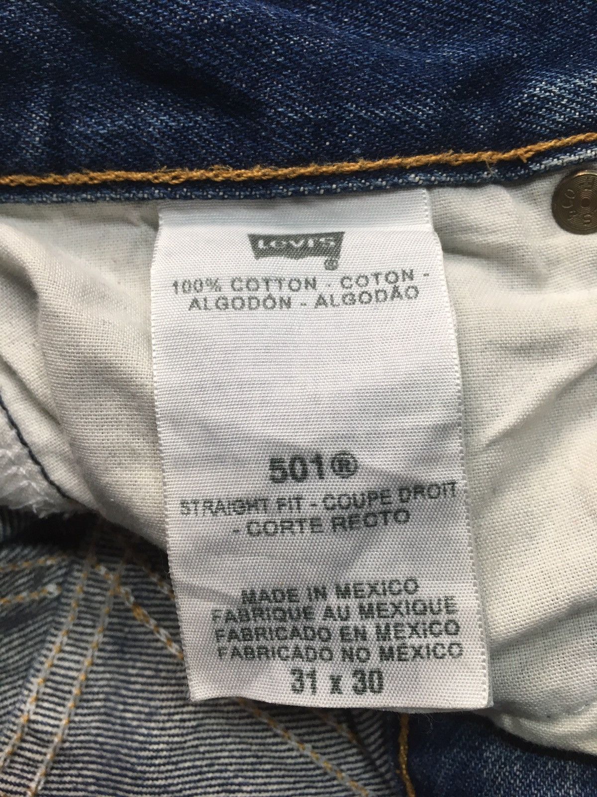 Levi's Vintage Clothing × Vintage Vintage Levi’s 501 distressed jeans Size US 29 - 15 Thumbnail