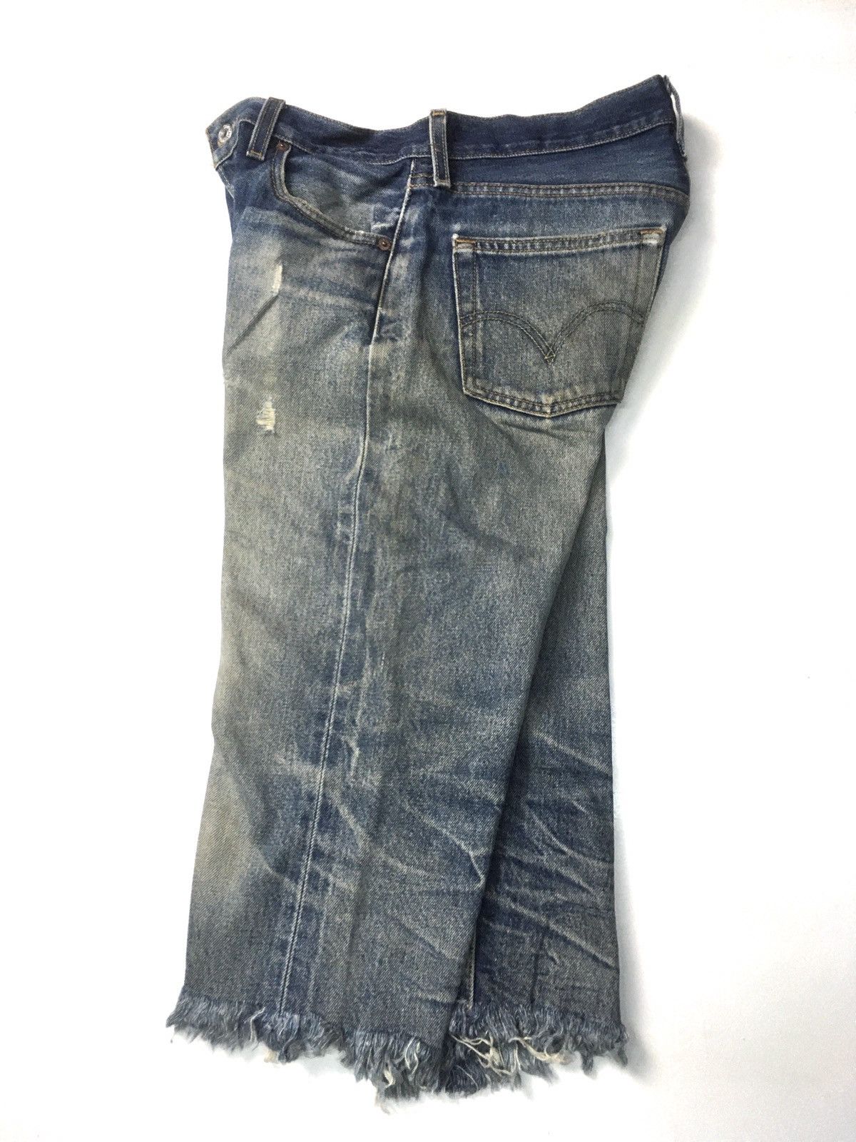 Levi's Vintage Clothing × Vintage Vintage Levi’s 501 distressed jeans Size US 29 - 6 Thumbnail