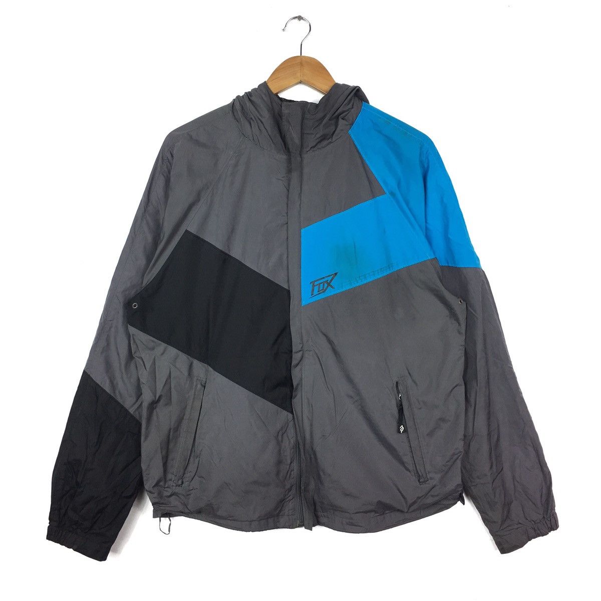 Fox Racing Fox Racing Windbreaker Big logo Color Block. Size US L / EU 52-54 / 3 - 1 Thumbnail