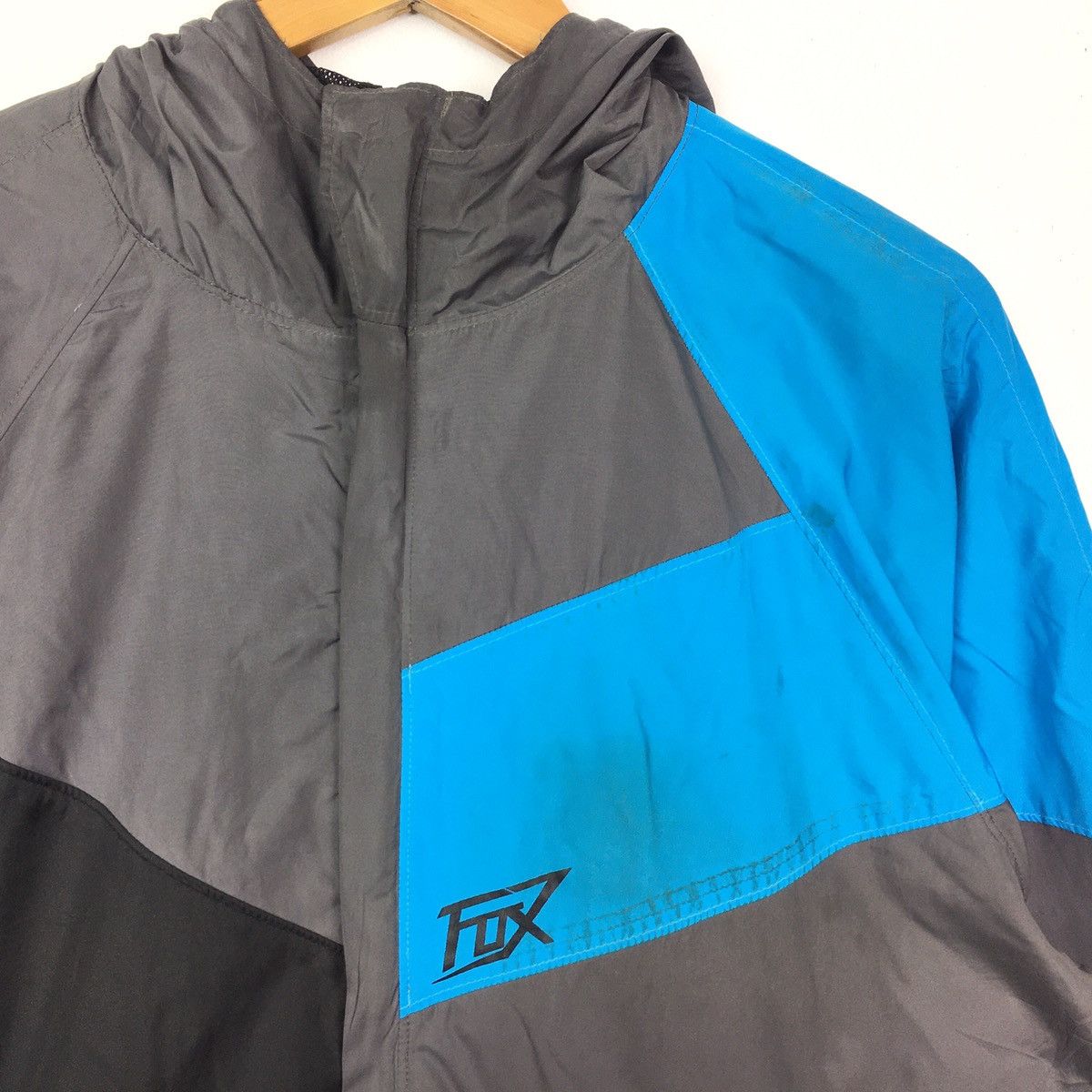 Fox Racing Fox Racing Windbreaker Big logo Color Block. Size US L / EU 52-54 / 3 - 2 Thumbnail