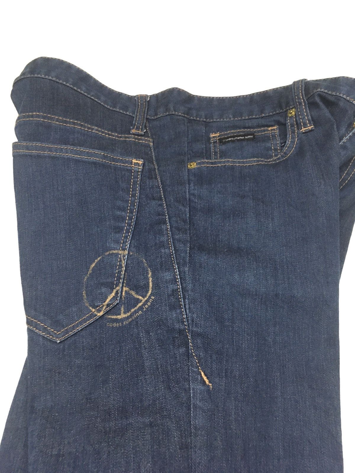 Codes Combine × Japanese Brand × Vintage Codes combine blue denim skinny fit Size US 32 / EU 48 - 8 Thumbnail