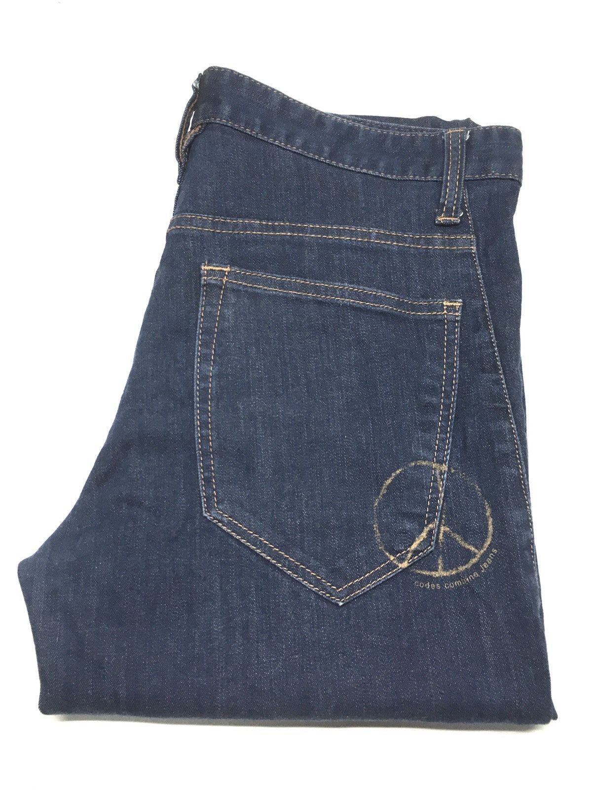 Codes Combine × Japanese Brand × Vintage Codes combine blue denim skinny fit Size US 32 / EU 48 - 1 Thumbnail