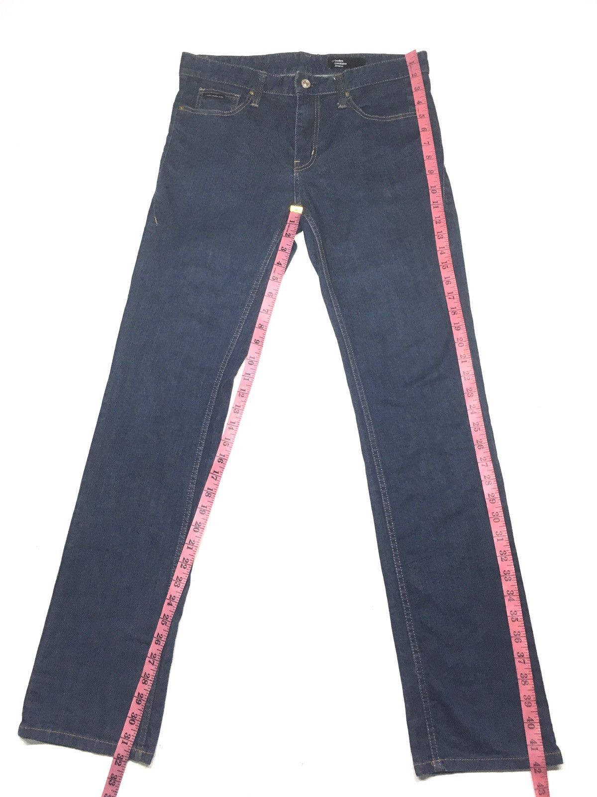 Codes Combine × Japanese Brand × Vintage Codes combine blue denim skinny fit Size US 32 / EU 48 - 2 Thumbnail