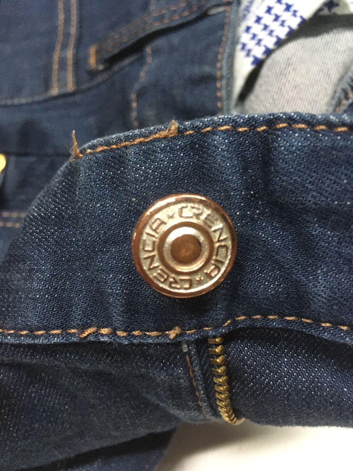 Codes Combine × Japanese Brand × Vintage Codes combine blue denim skinny fit Size US 32 / EU 48 - 13 Thumbnail