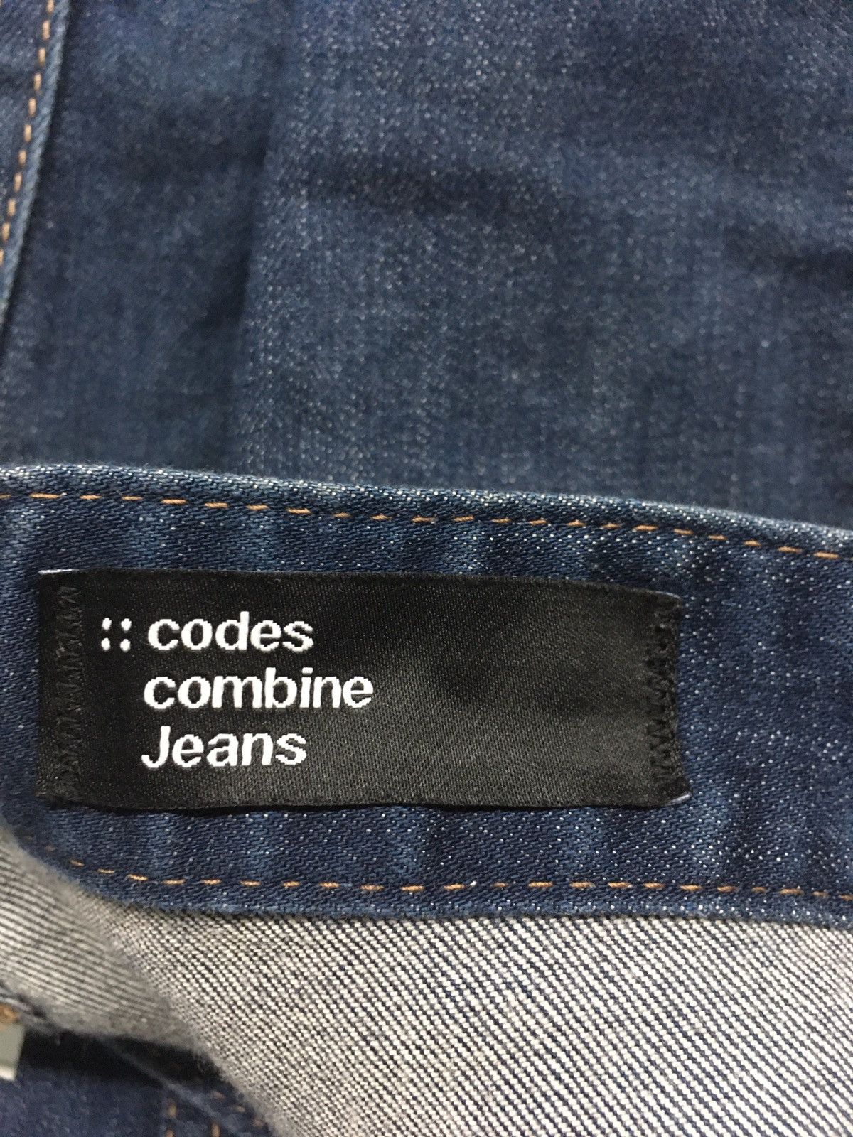 Codes Combine × Japanese Brand × Vintage Codes combine blue denim skinny fit Size US 32 / EU 48 - 17 Thumbnail