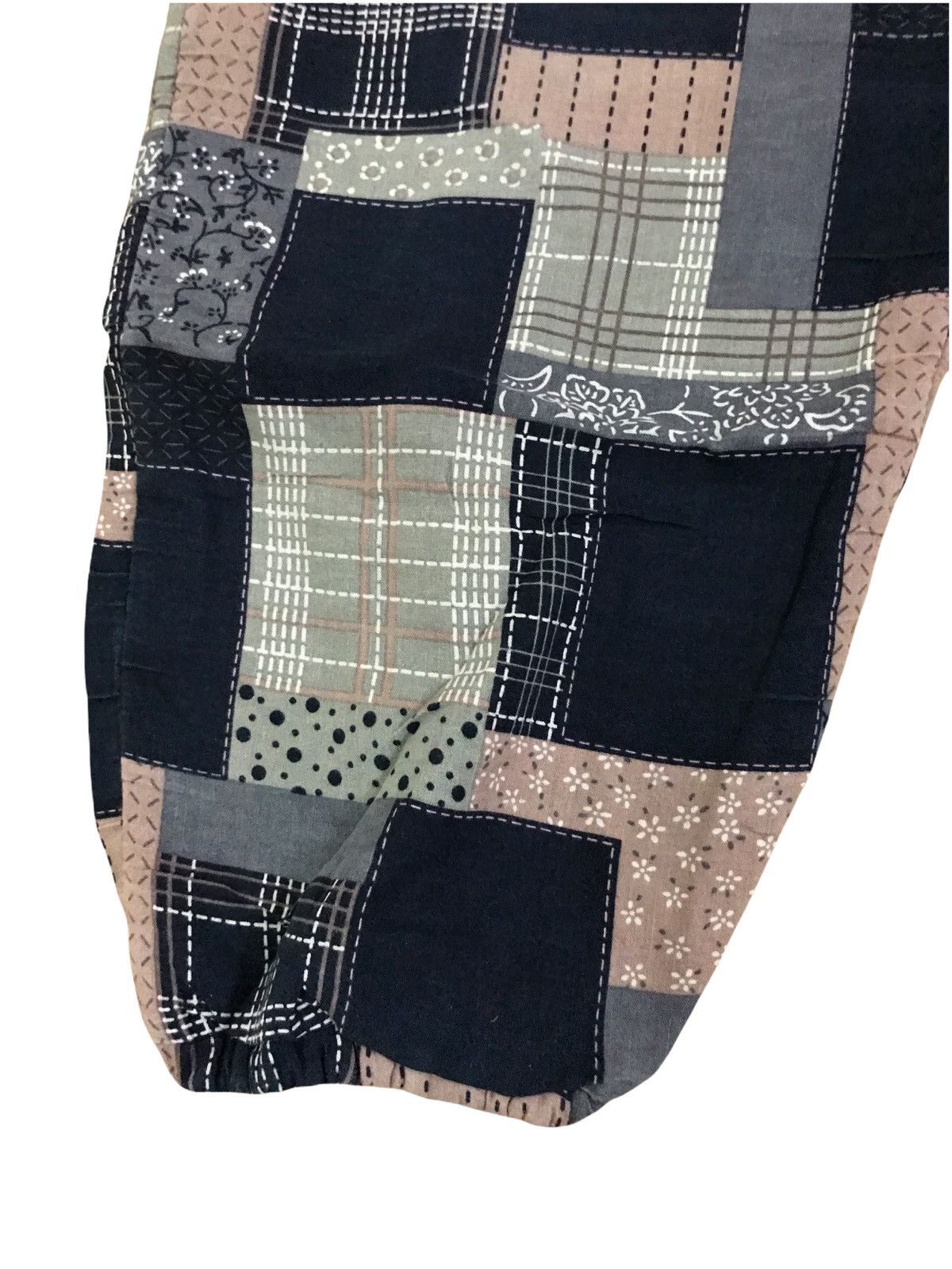 Japanese Brand × Vintage Vintage Japanese Patchwork Bandana Kerchief Kapital Style Size US 31 - 5 Thumbnail