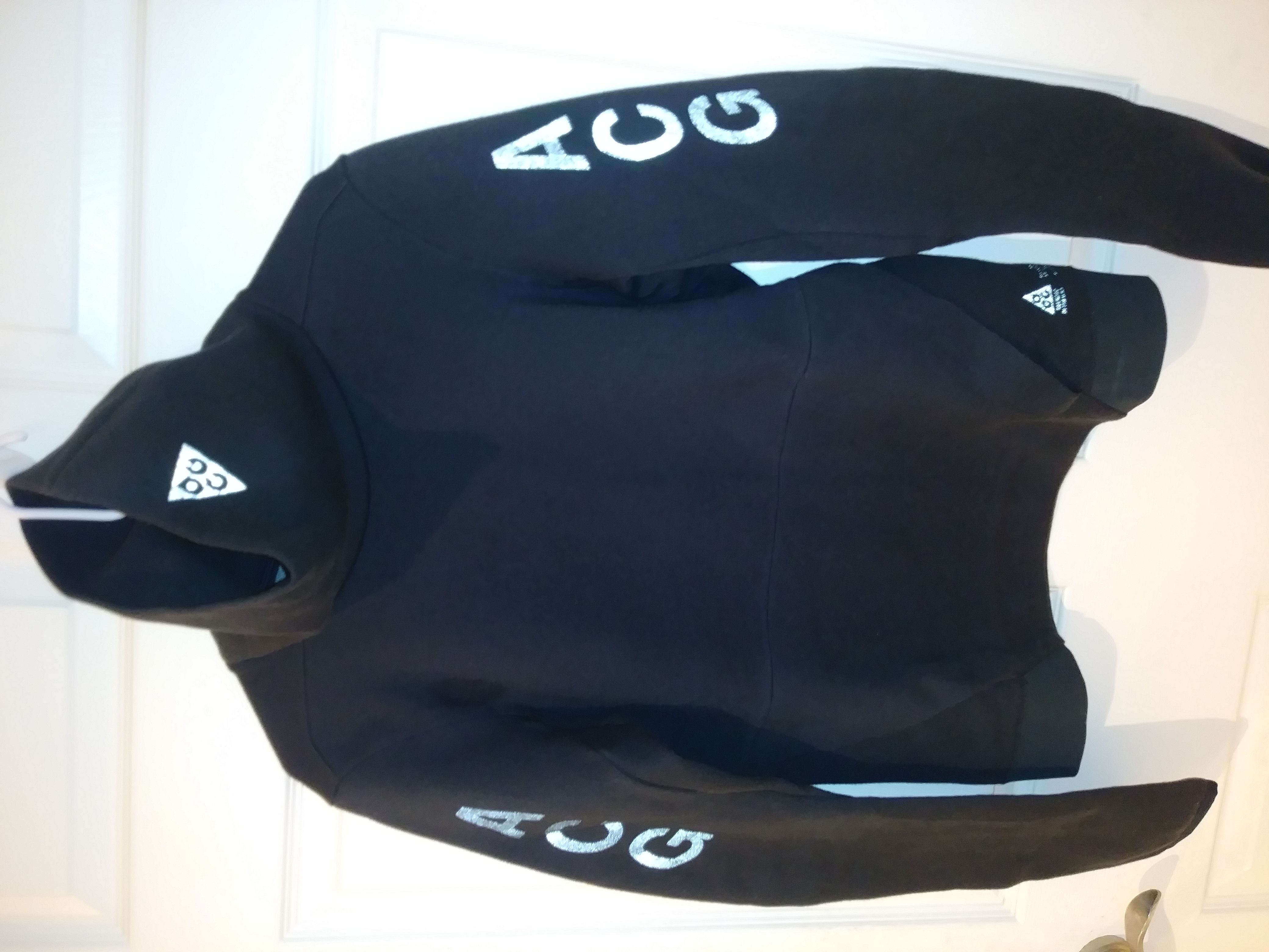 Pre-owned Nike Lab Acg Tech Fleece Funnel Neck Sweater Small In Black