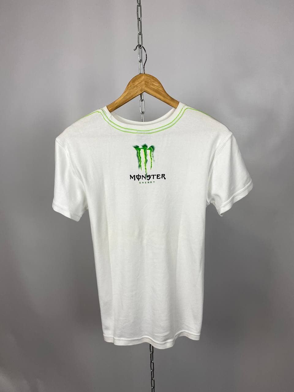 DC Monster vintage T-shirt white streetwear size M Size US S / EU 44-46 / 1 - 5 Thumbnail