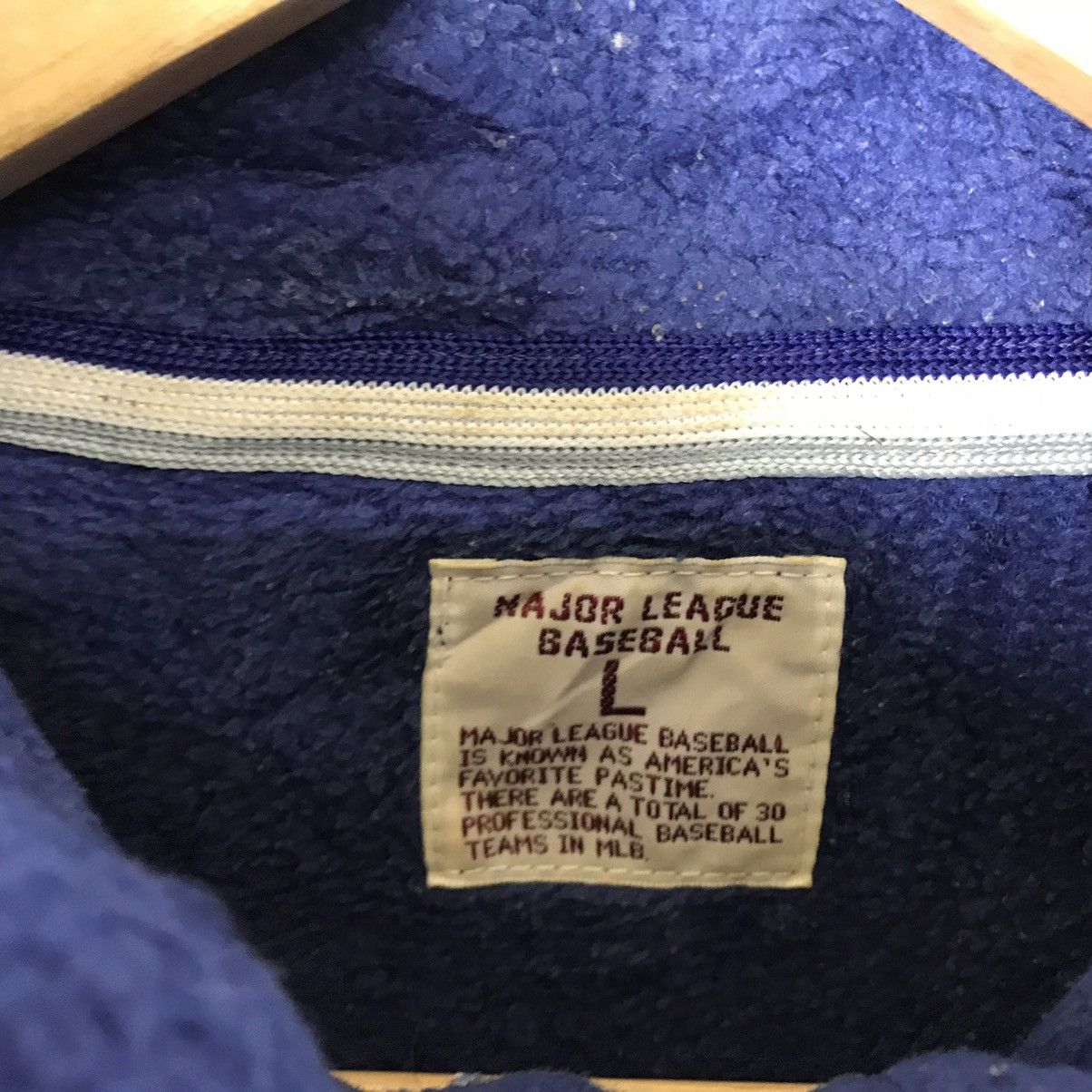 MLB Vintage LA DODGERS Fleece Los Angeles Major League Baseball Size US L / EU 52-54 / 3 - 5 Thumbnail