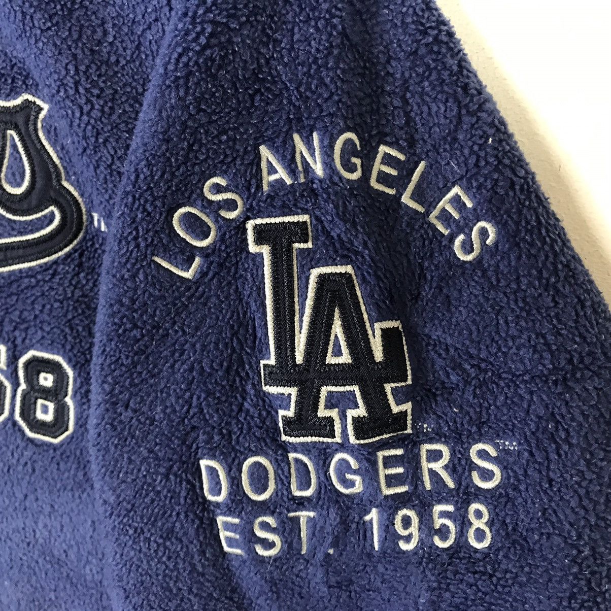 MLB Vintage LA DODGERS Fleece Los Angeles Major League Baseball Size US L / EU 52-54 / 3 - 3 Thumbnail