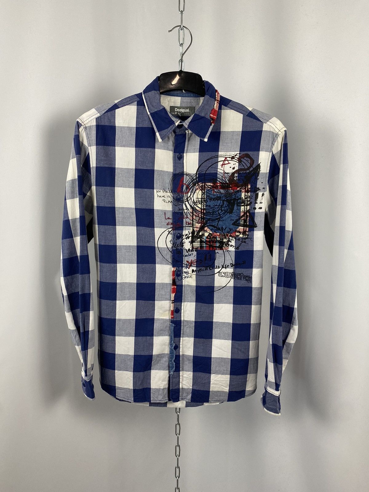 Desigual Desigual shirts long sleeve blue size M Size US M / EU 48-50 / 2 - 1 Thumbnail