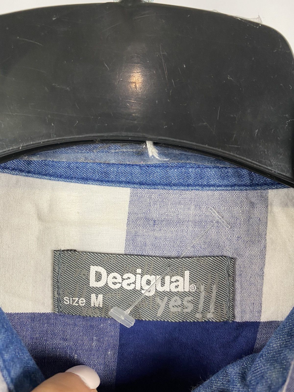 Desigual Desigual shirts long sleeve blue size M Size US M / EU 48-50 / 2 - 3 Thumbnail