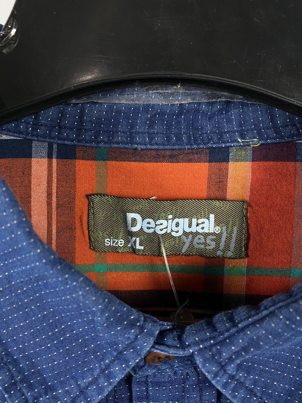 Desigual Desigual shirts long sleeve blue designer size XL Size US XL / EU 56 / 4 - 3 Thumbnail