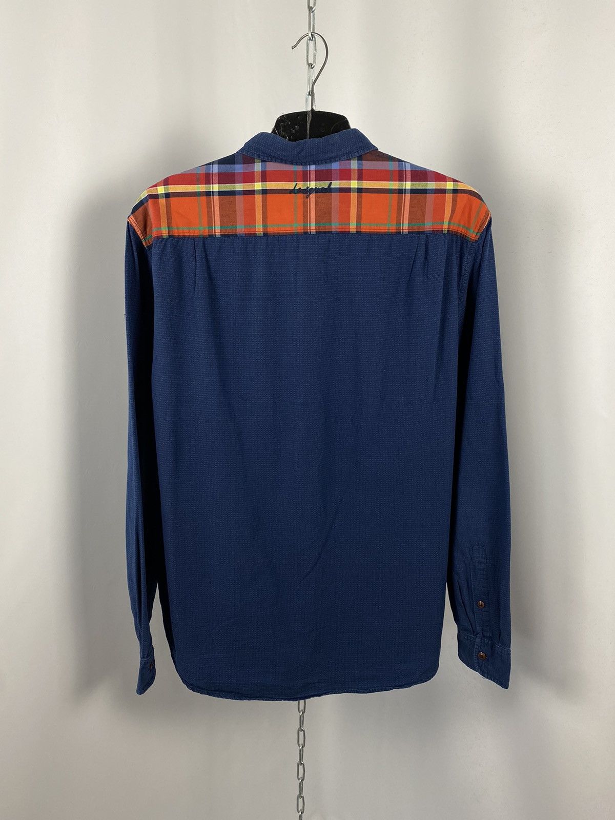 Desigual Desigual shirts long sleeve blue designer size XL Size US XL / EU 56 / 4 - 5 Thumbnail