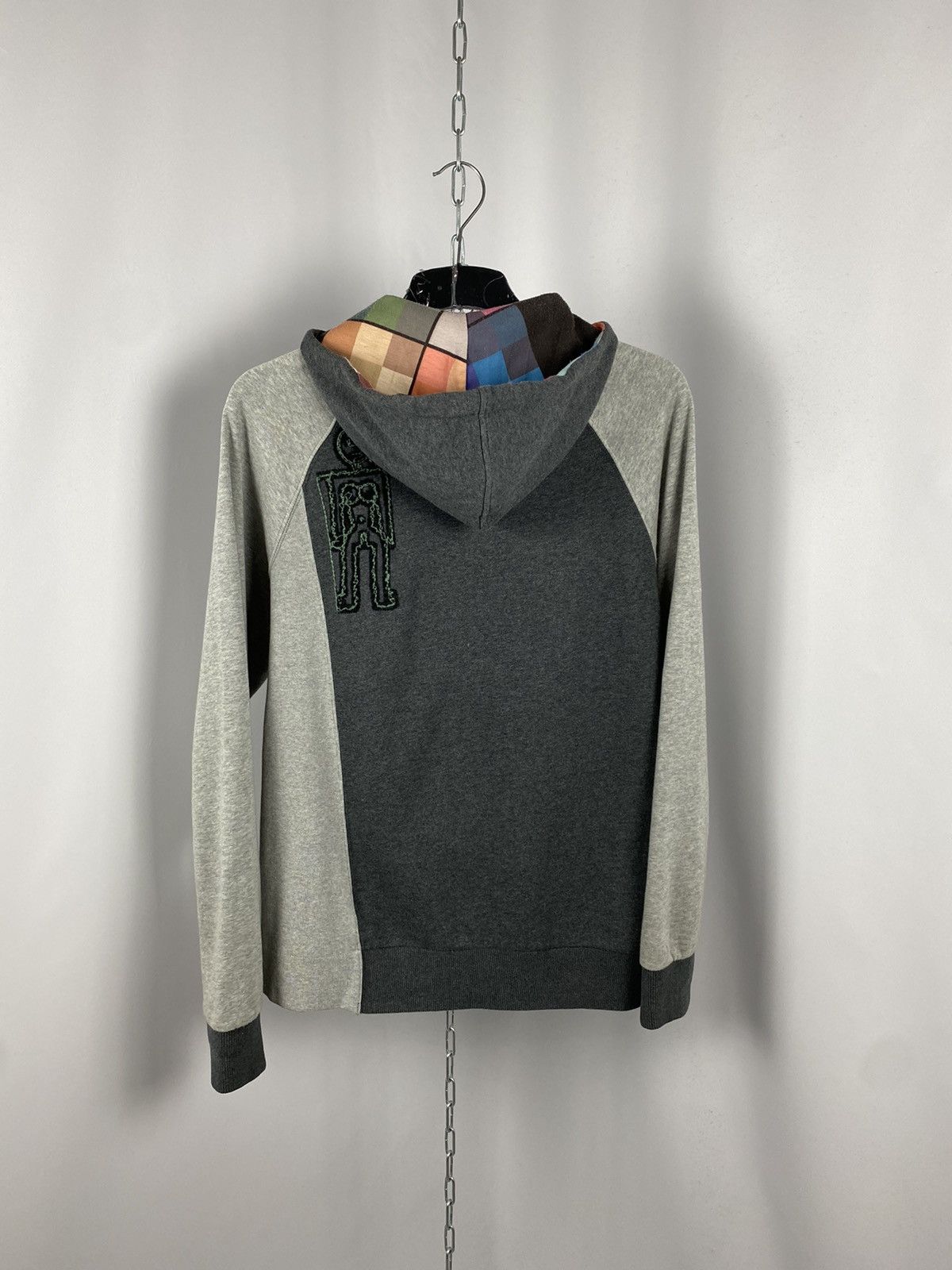 Desigual Desigual hoodie designer streetwear gray size L Size US L / EU 52-54 / 3 - 7 Thumbnail