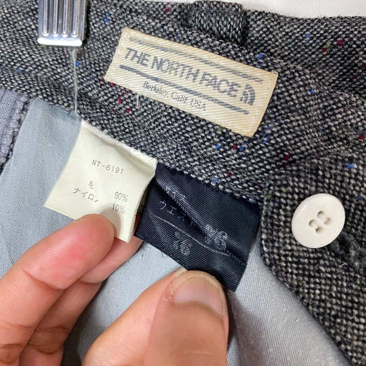 Nanamica × The North Face × Vintage THE NORTH FACE BERKELEY MADE IN JAPAN WOOL TROUSERS PANTS Size US 30 / EU 46 - 13 Thumbnail