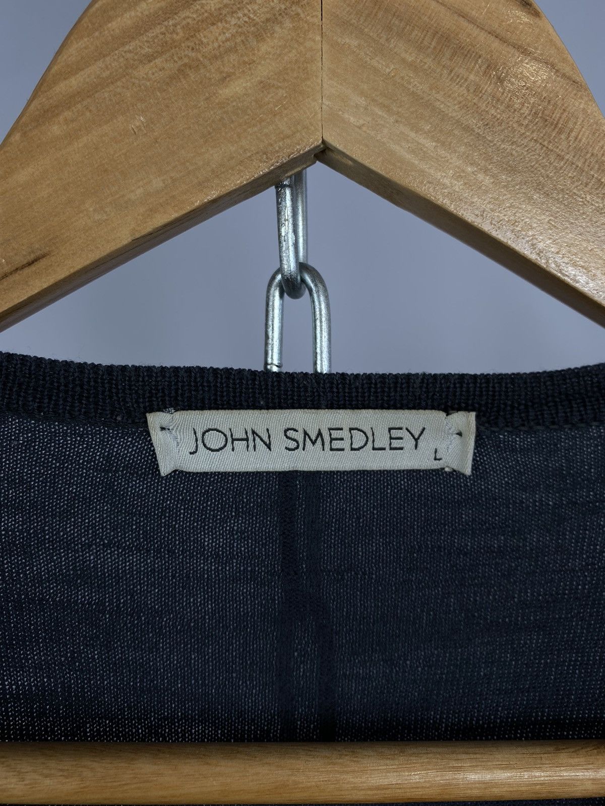 John Smedley John Smedley sweater luxury streetwear grey size L Size US L / EU 52-54 / 3 - 3 Thumbnail