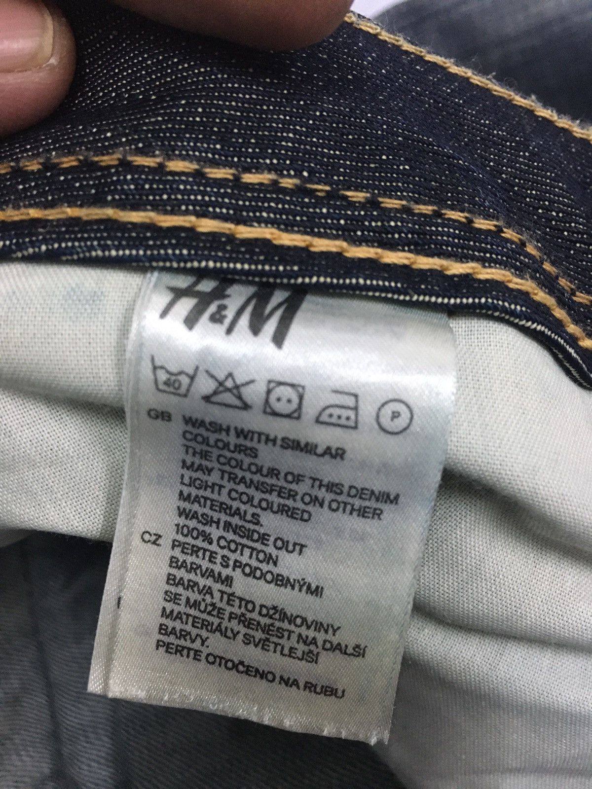 Japanese Brand Japanbrand Fit & Lad by H&M Distressed Ripped Denim Size US 34 / EU 50 - 10 Thumbnail