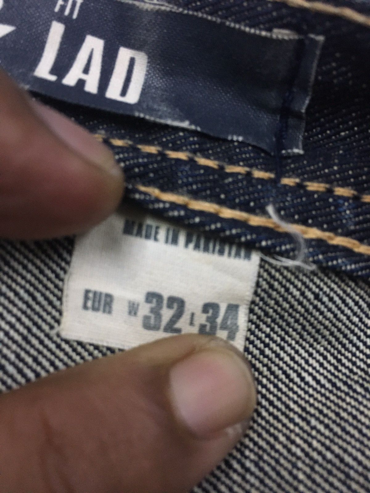 Japanese Brand Japanbrand Fit & Lad by H&M Distressed Ripped Denim Size US 34 / EU 50 - 11 Thumbnail