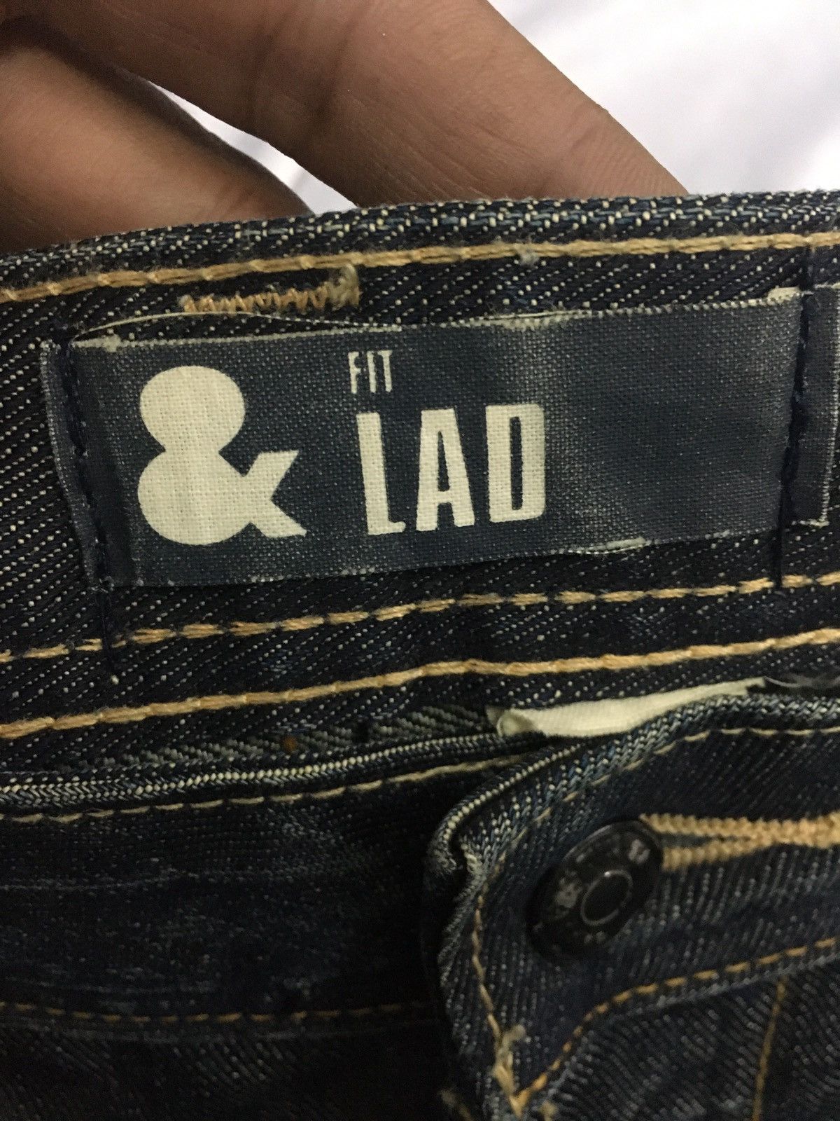 Japanese Brand Japanbrand Fit & Lad by H&M Distressed Ripped Denim Size US 34 / EU 50 - 9 Thumbnail