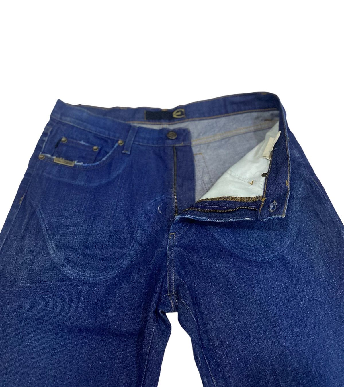 Roberto Cavalli Rare JUST CAVALLI indigo blue flared denim Size 30" / US 8 / IT 44 - 5 Thumbnail