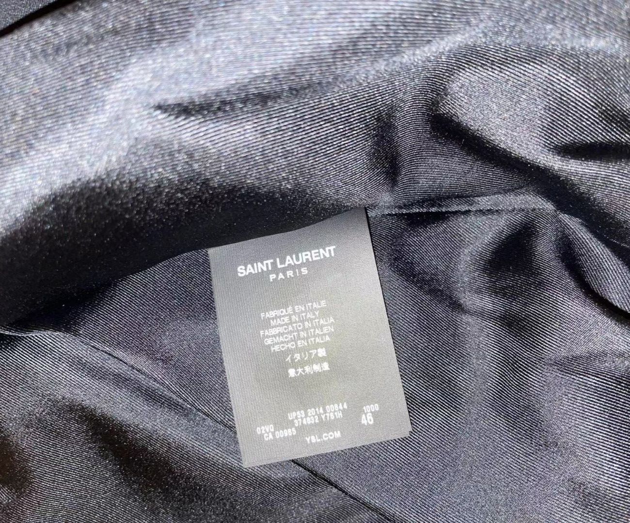 Saint Laurent Paris Saint Laurent 15Hedi black firework jacket Size US S / EU 44-46 / 1 - 3 Thumbnail