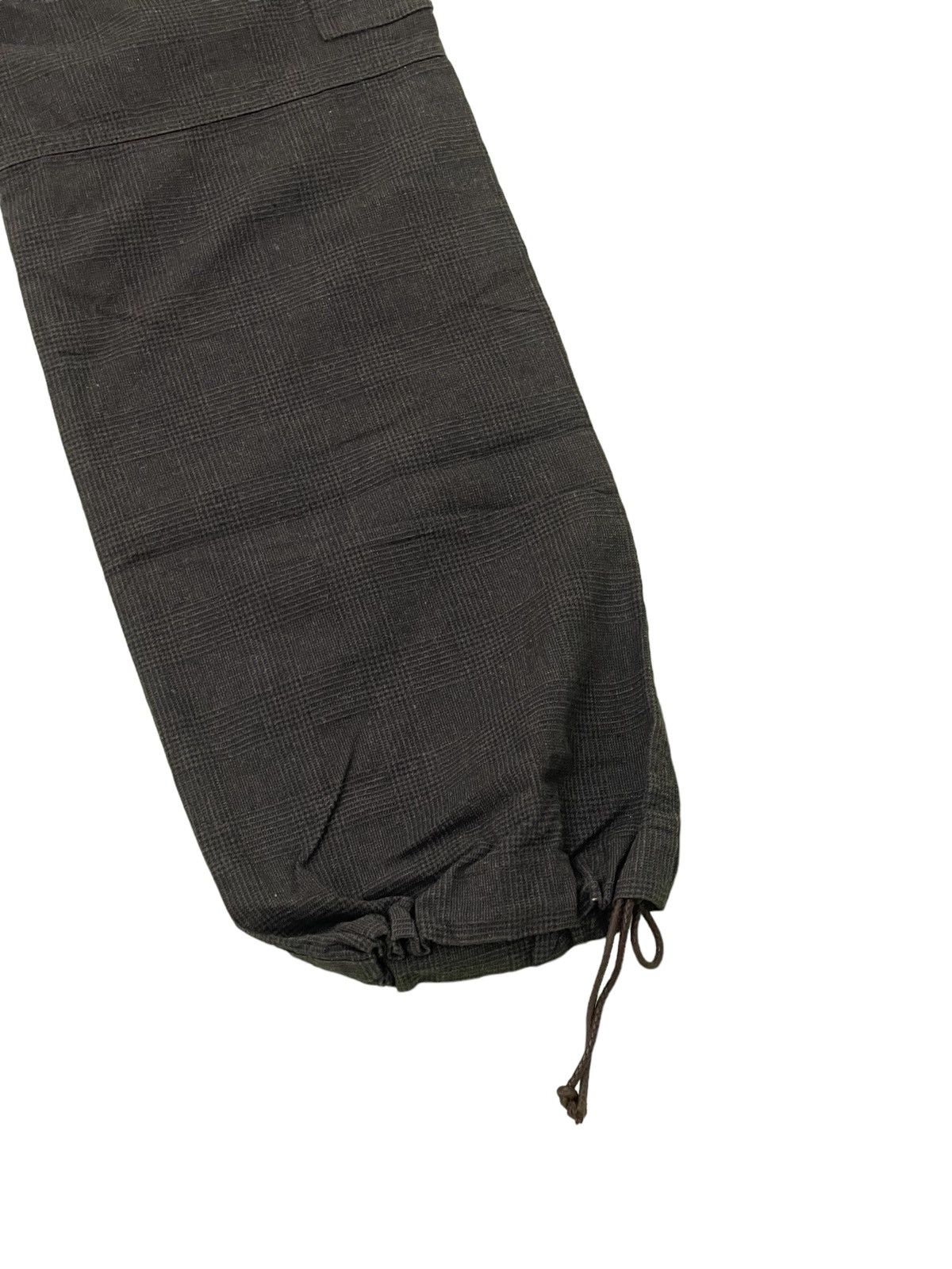 Japanese Brand Abahouse Cargo Pant Wool Blended Plaid Loose 3🟦7 Size US 30 / EU 46 - 13 Thumbnail