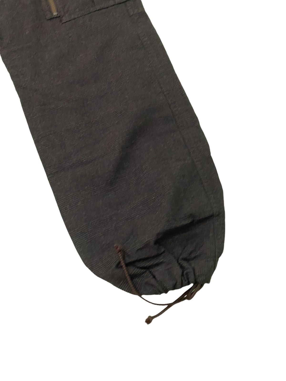 Japanese Brand Abahouse Cargo Pant Wool Blended Plaid Loose 3🟦7 Size US 30 / EU 46 - 4 Thumbnail