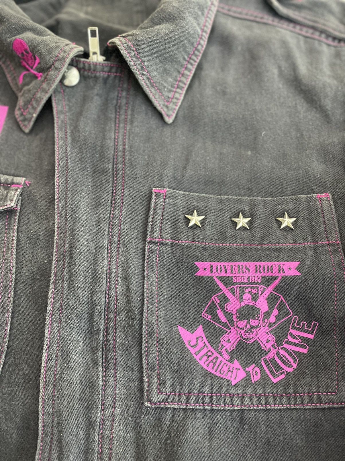 Band Tees × Japanese Brand 🔥SUPER LOVER x THE CLASH punk Straight To Love coverall Size US L / EU 52-54 / 3 - 10 Thumbnail