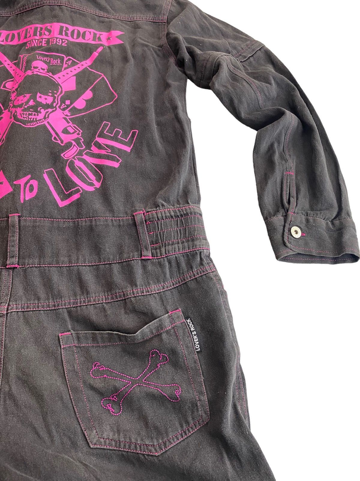Band Tees × Japanese Brand 🔥SUPER LOVER x THE CLASH punk Straight To Love coverall Size US L / EU 52-54 / 3 - 4 Thumbnail