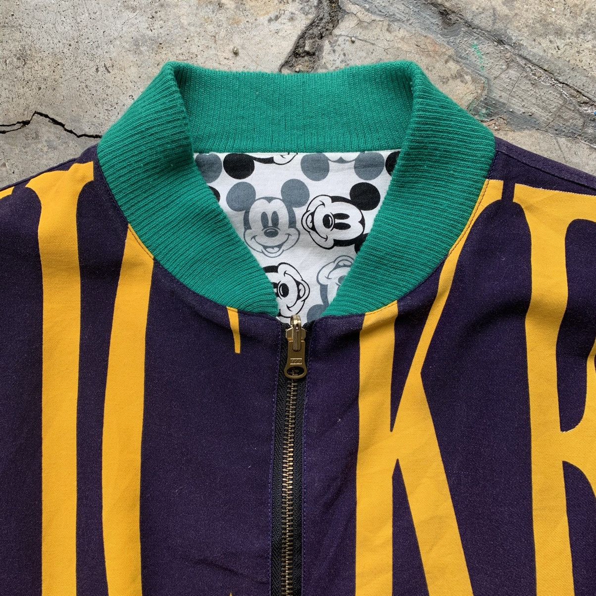 Disney Mickey Mouse vintage reversible bomber style ovp jacket Size US M / EU 48-50 / 2 - 9 Thumbnail
