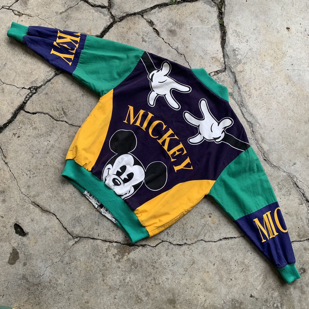 Disney Mickey Mouse vintage reversible bomber style ovp jacket Size US M / EU 48-50 / 2 - 2 Thumbnail