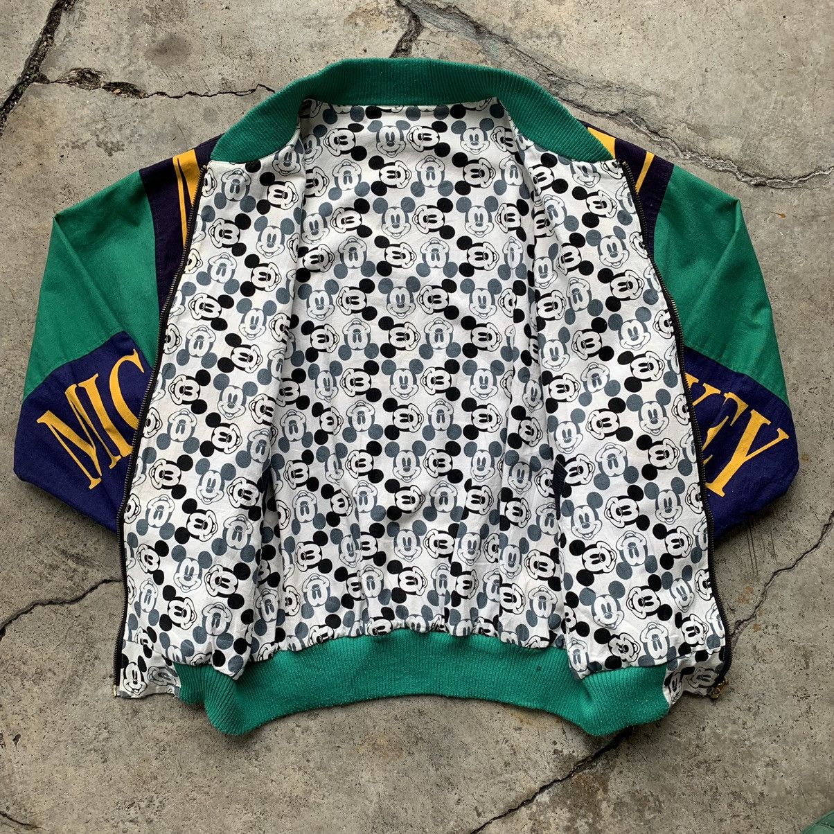 Disney Mickey Mouse vintage reversible bomber style ovp jacket Size US M / EU 48-50 / 2 - 12 Thumbnail
