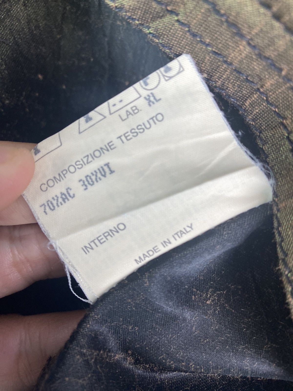Fendi × Vintage Vtg 90s FENDI silk button mini skirt Size 26" / US 2 / IT 38 - 7 Thumbnail