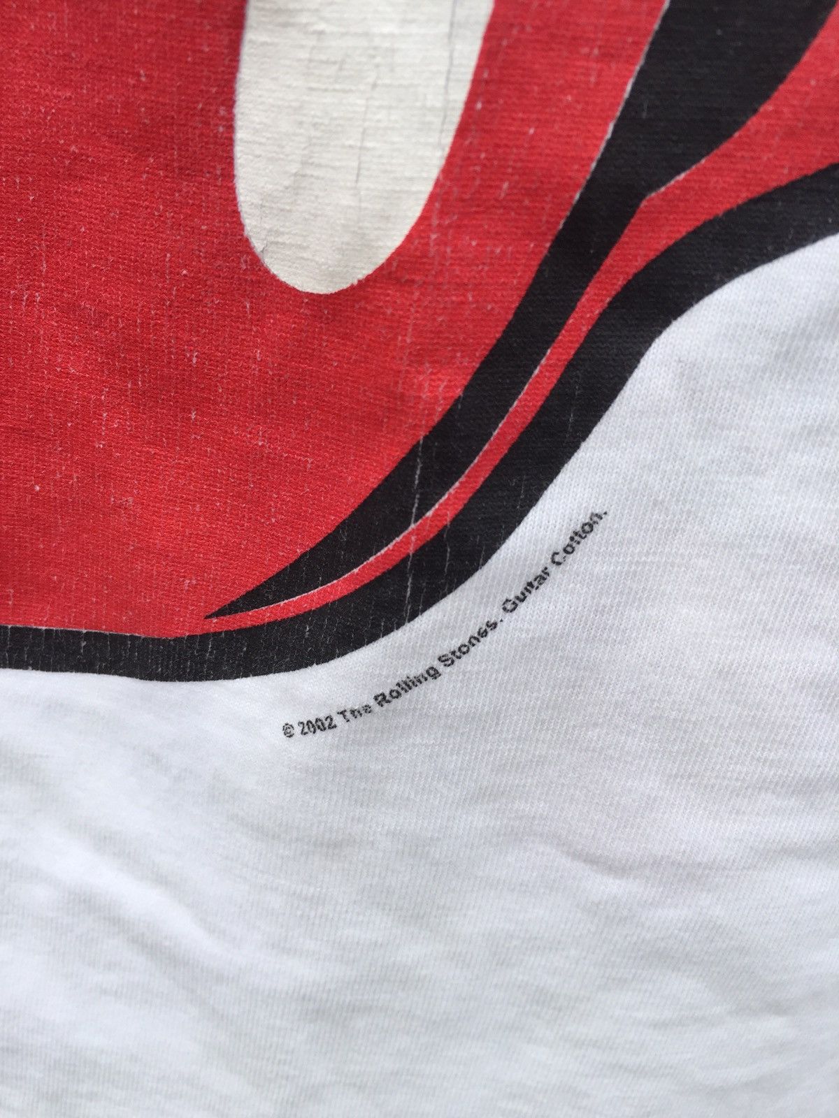 Band Tees × The Rolling Stones × Vintage Vintage TheRolling Stone Stones WithStand 02s T-shirt Size US S / EU 44-46 / 1 - 3 Thumbnail